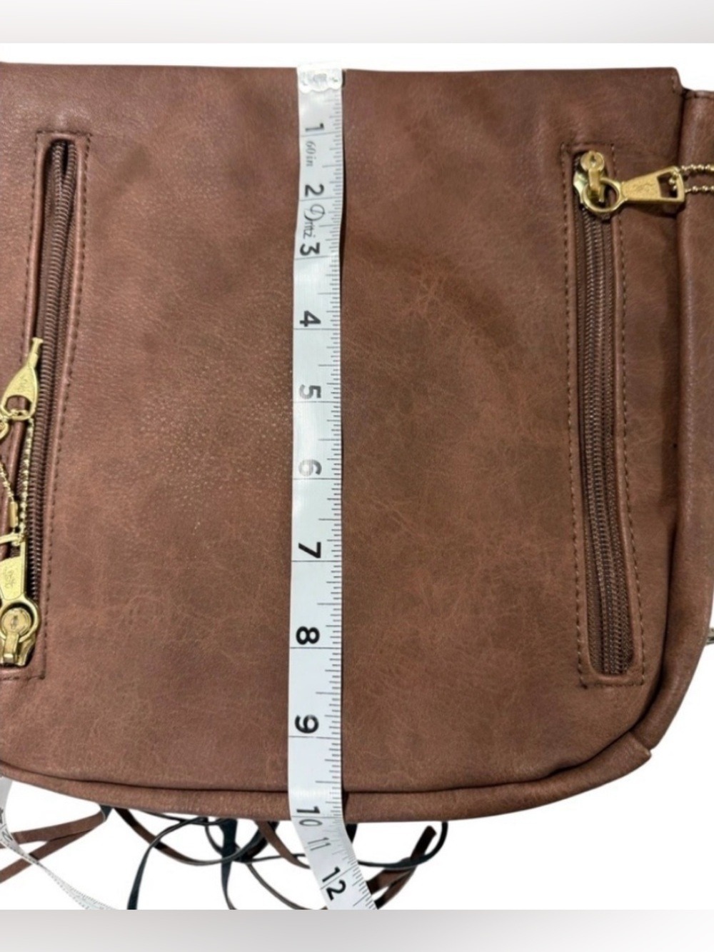 Browning Dakota Fringe Concealed Carry Crossbody Purse Holster Brown NWOT - Picture 9 of 12